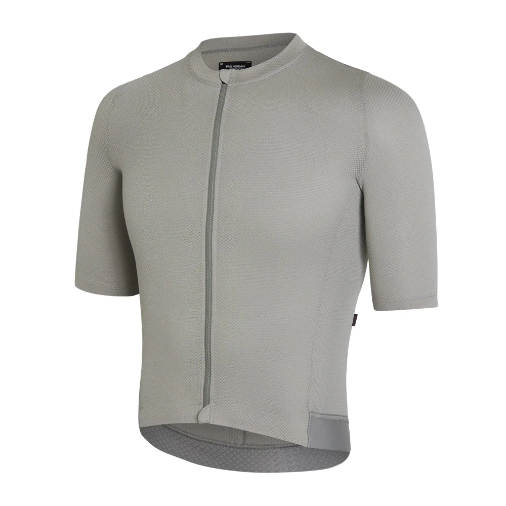 PAS NORMAL STUDIOS Solitude Mesh Jersey SS23 - Light Grey - Image 3
