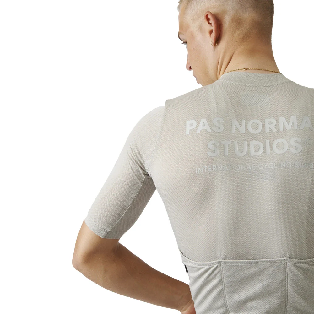 PAS NORMAL STUDIOS Solitude Mesh Jersey SS23 - Light Grey - Image 4