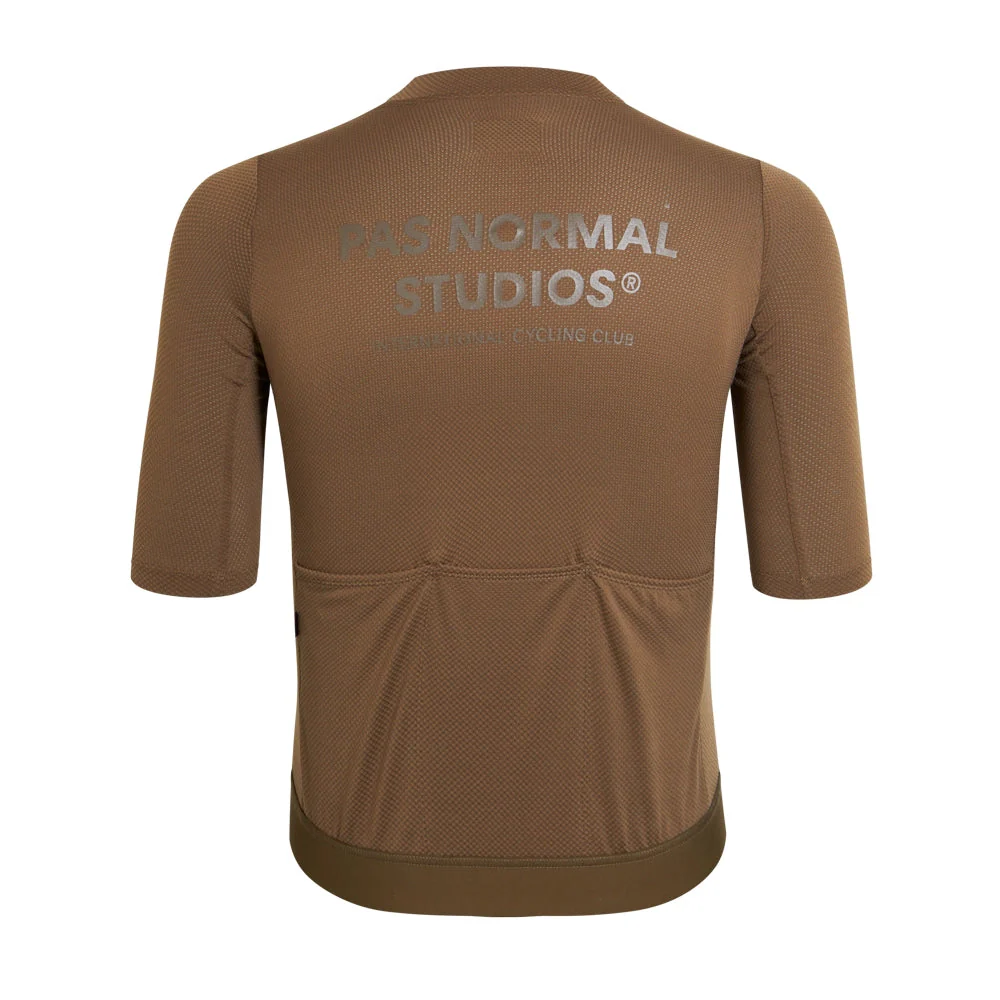 PAS NORMAL STUDIOS Solitude Mesh Jersey SS23 - Brown - Image 2