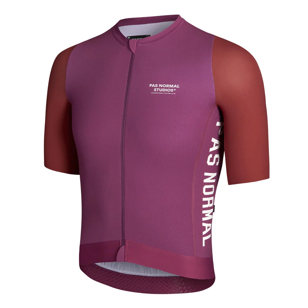 PAS NORMAL STUDIOS Solitude Midsummer Jersey SS23 - Dusty Red - Image 3