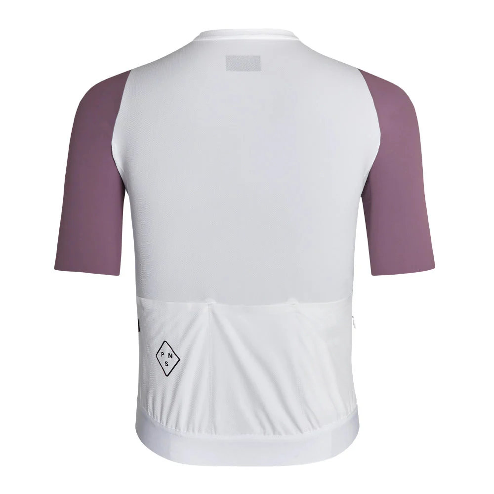 PAS NORMAL STUDIOS Solitude Midsummer Jersey SS23 - White/Light Mauve - Image 2