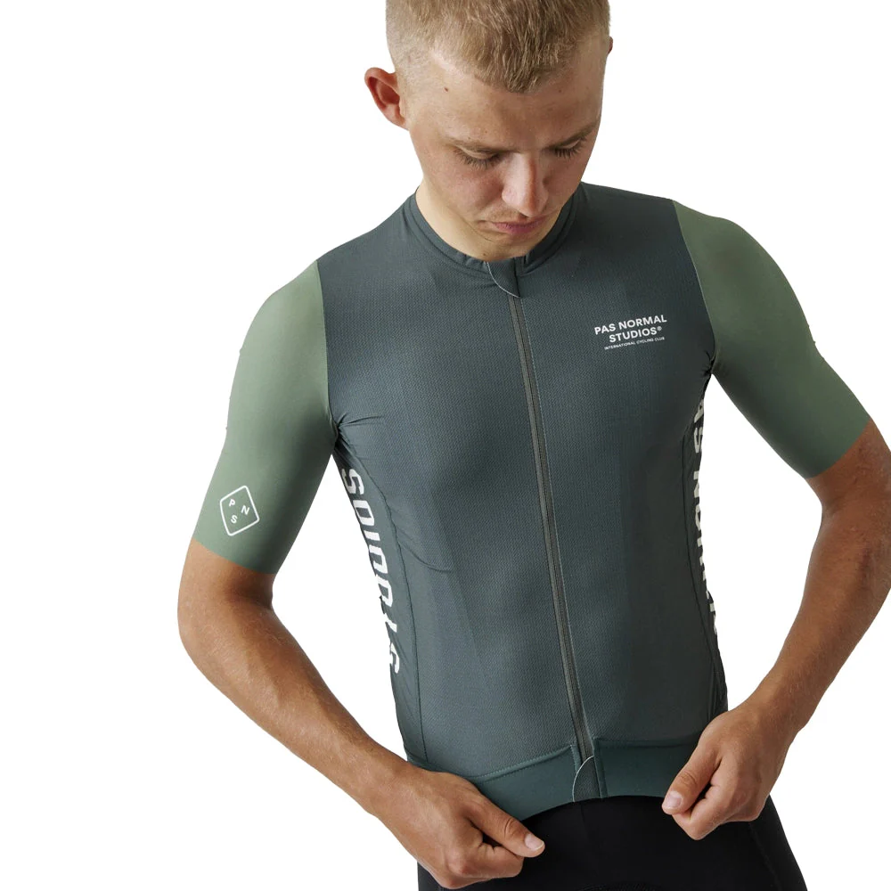 PAS NORMAL STUDIOS Solitude Midsummer Jersey SS23 - Green Sleeve - Image 4