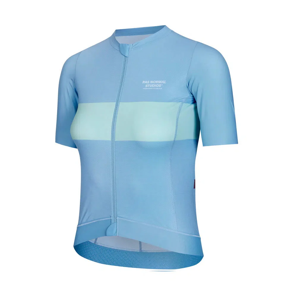 PAS NORMAL STUDIOS Solitude Women Jersey 2022 - Blue Stripe - Image 3