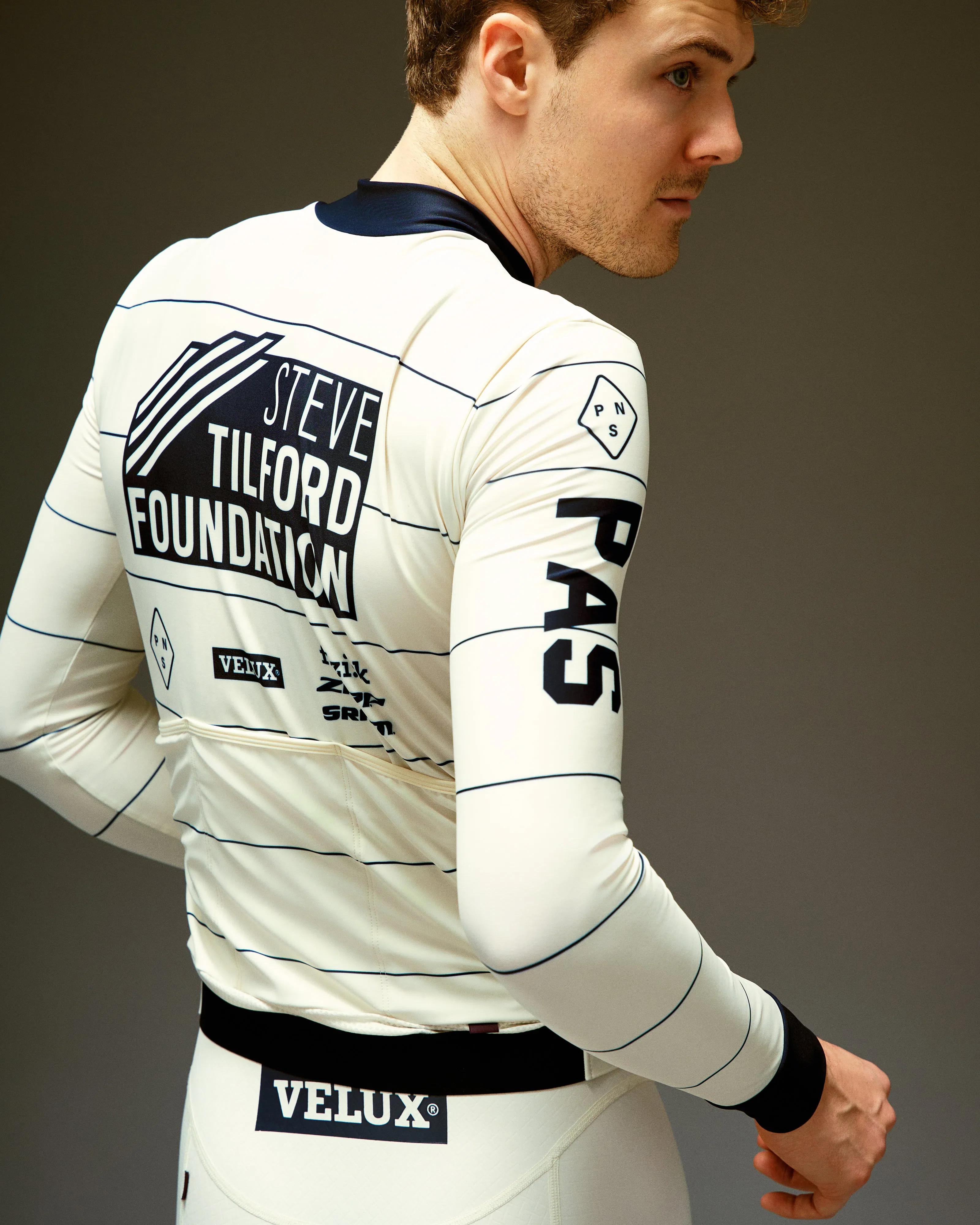 PAS NORMAL STUDIOS STFR Mechanism Long Sleeve Jersey - Off White - Image 7
