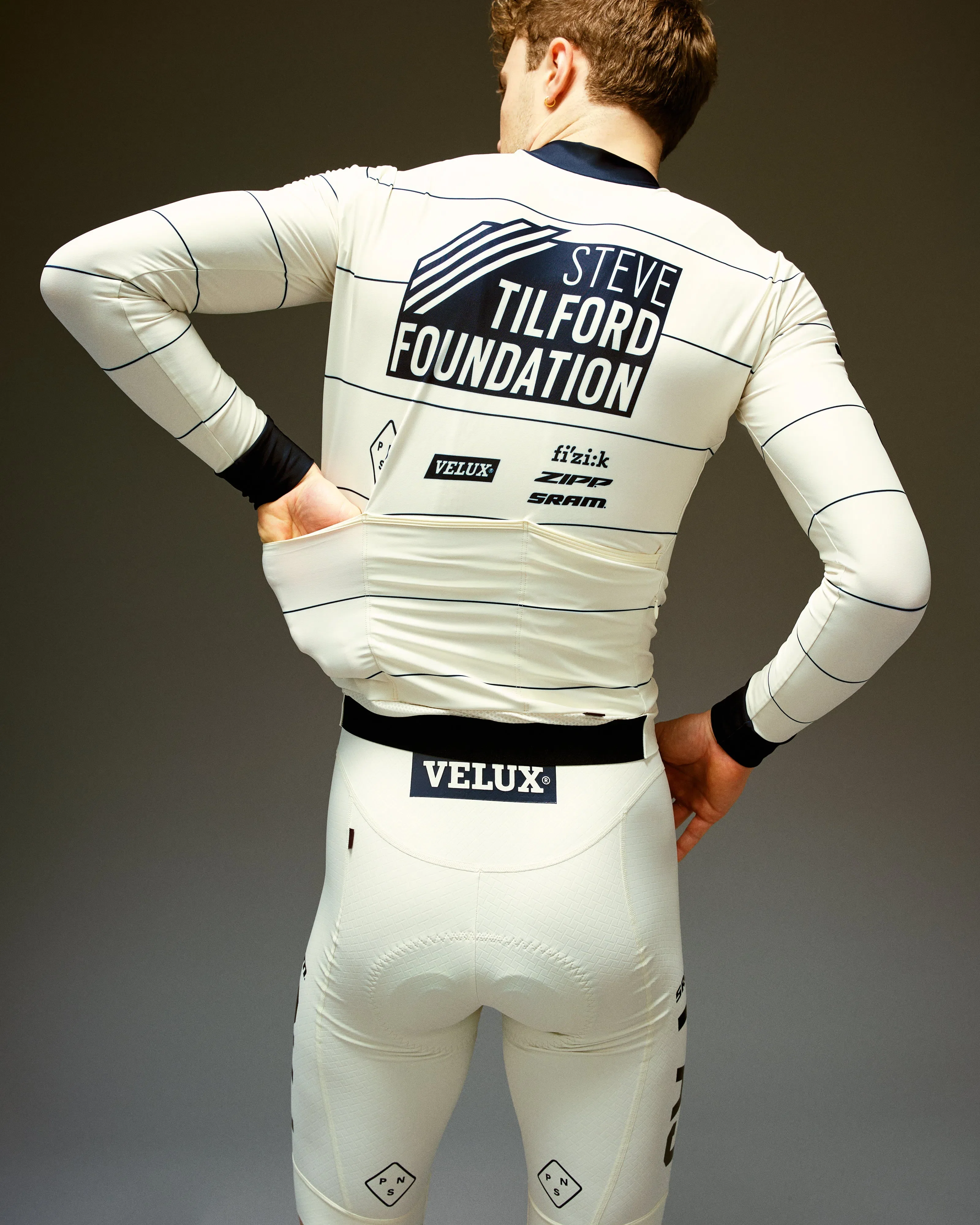 PAS NORMAL STUDIOS STFR Mechanism Long Sleeve Jersey - Off White - Image 8