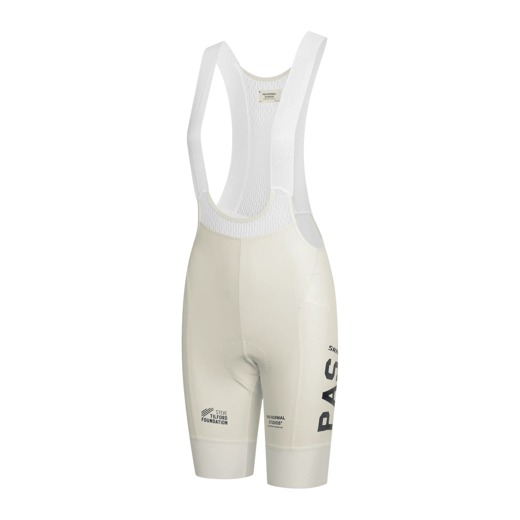 PAS NORMAL STUDIOS STFR Mechanism Women Bib Shorts - Off White - Image 2