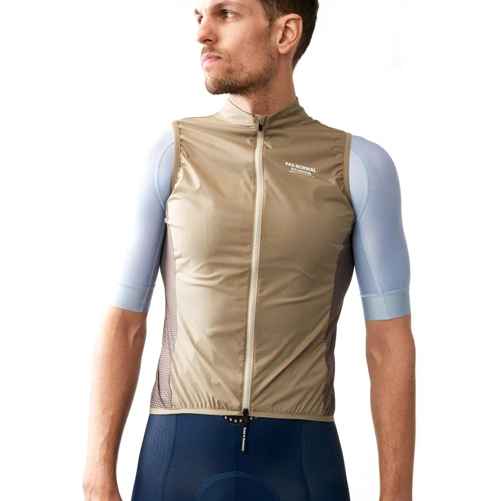 PAS NORMAL STUDIOS Mechanism Stow Away Gilet - Beige - Image 3
