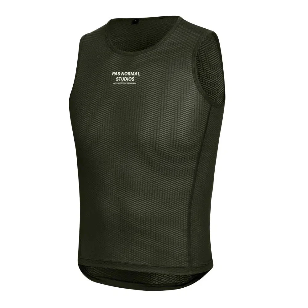 PAS NORMAL STUDIOS Summer Sleeveless Baselayer - Olive - Image 3