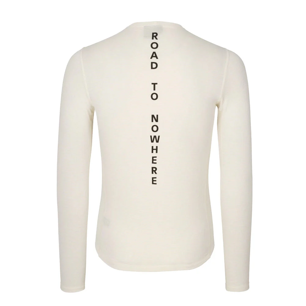 PAS NORMAL STUDIOS Thermal Long Sleeve Women Baselayer - Off White - Image 2
