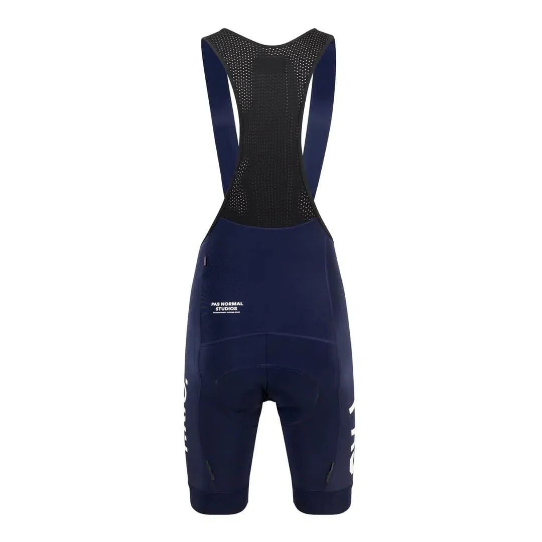 PAS NORMAL STUDIOS TKO Control Fleece Bib Shorts - Navy - Image 2