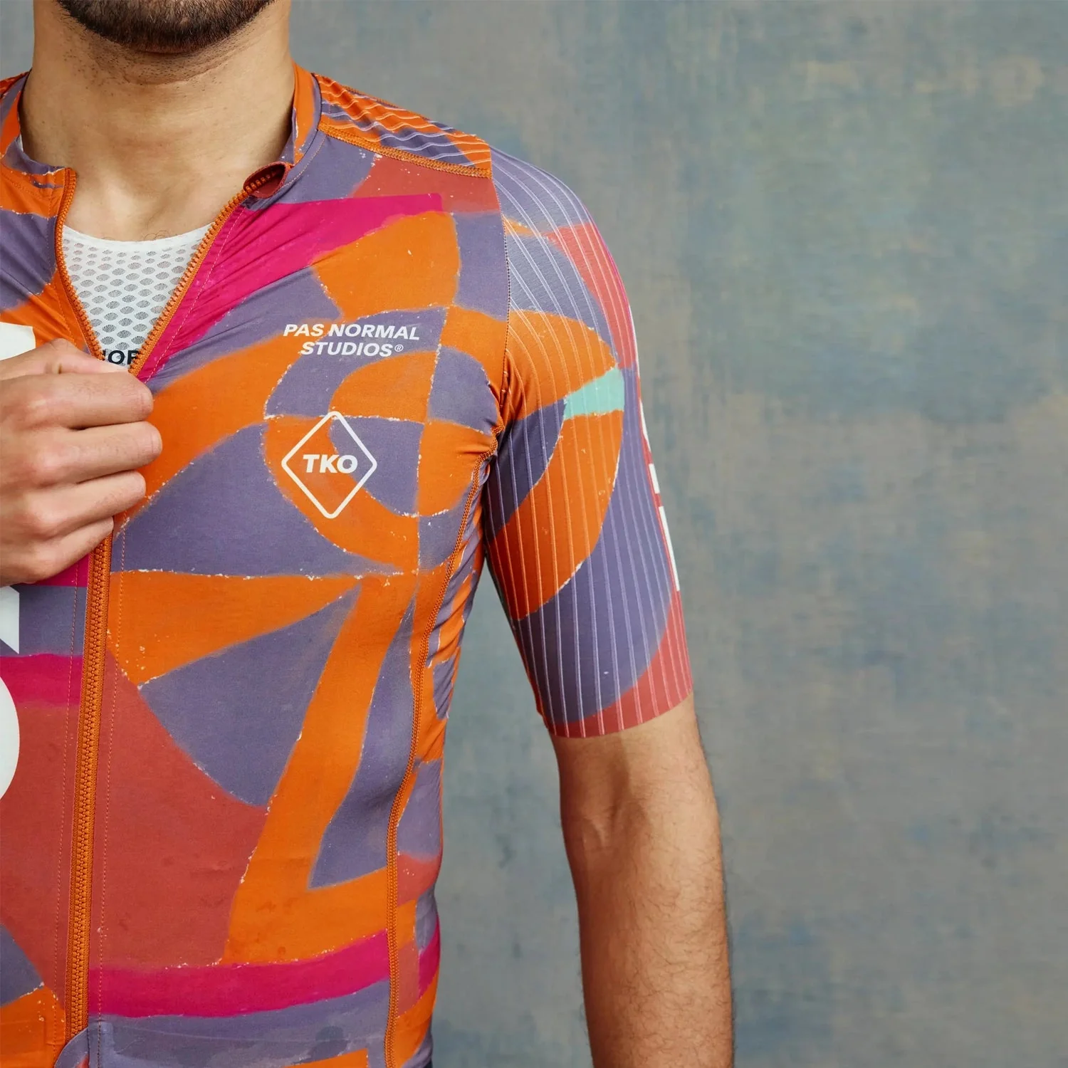 PAS NORMAL STUDIOS TKO Essential Light Jersey SS24 - Burned Orange - Image 4