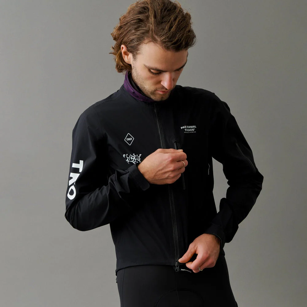PAS NORMAL STUDIOS TKO Essential Shield Jacket AW23 - Black Transmission - Image 3