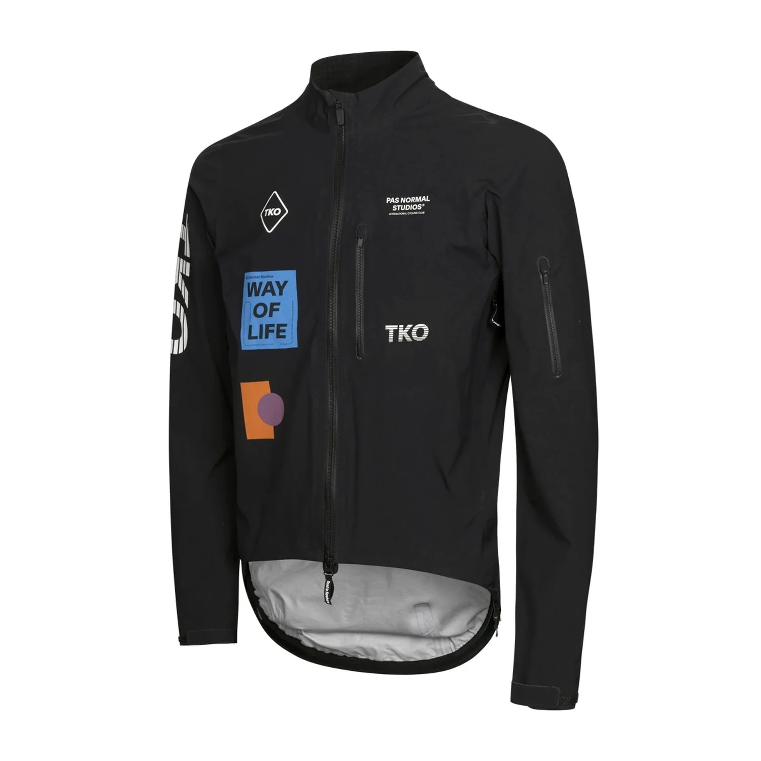 PAS NORMAL STUDIOS TKO Essential Shield Jacket AW24 - Black - Image 2