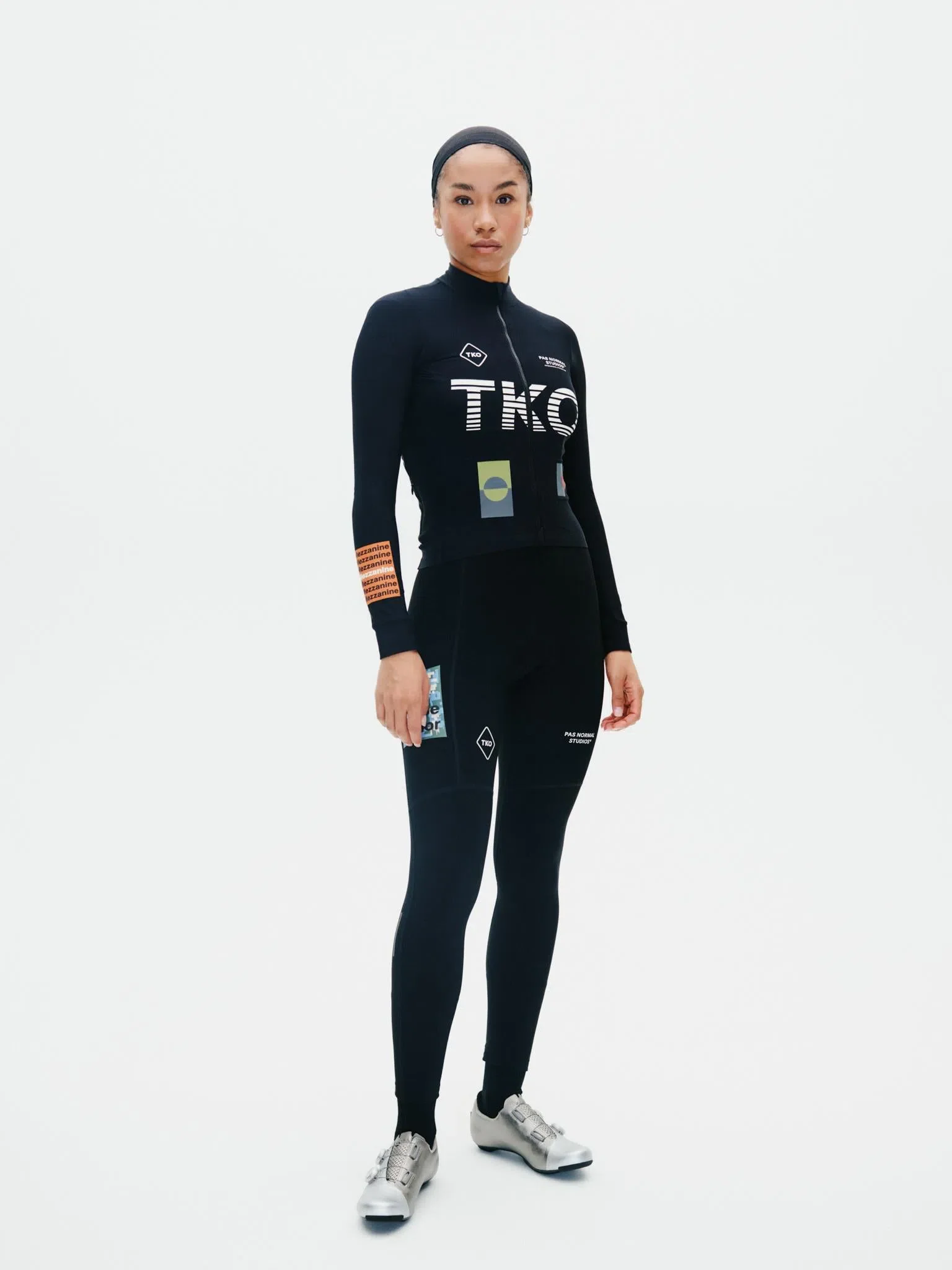 PAS NORMAL STUDIOS TKO Essential Thermal Women Long Bibs - Black - Image 6