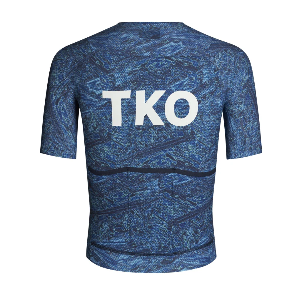PAS NORMAL STUDIOS TKO Disorder Mechanism Pro Jersey 2023 - Blue Beehive - Image 2