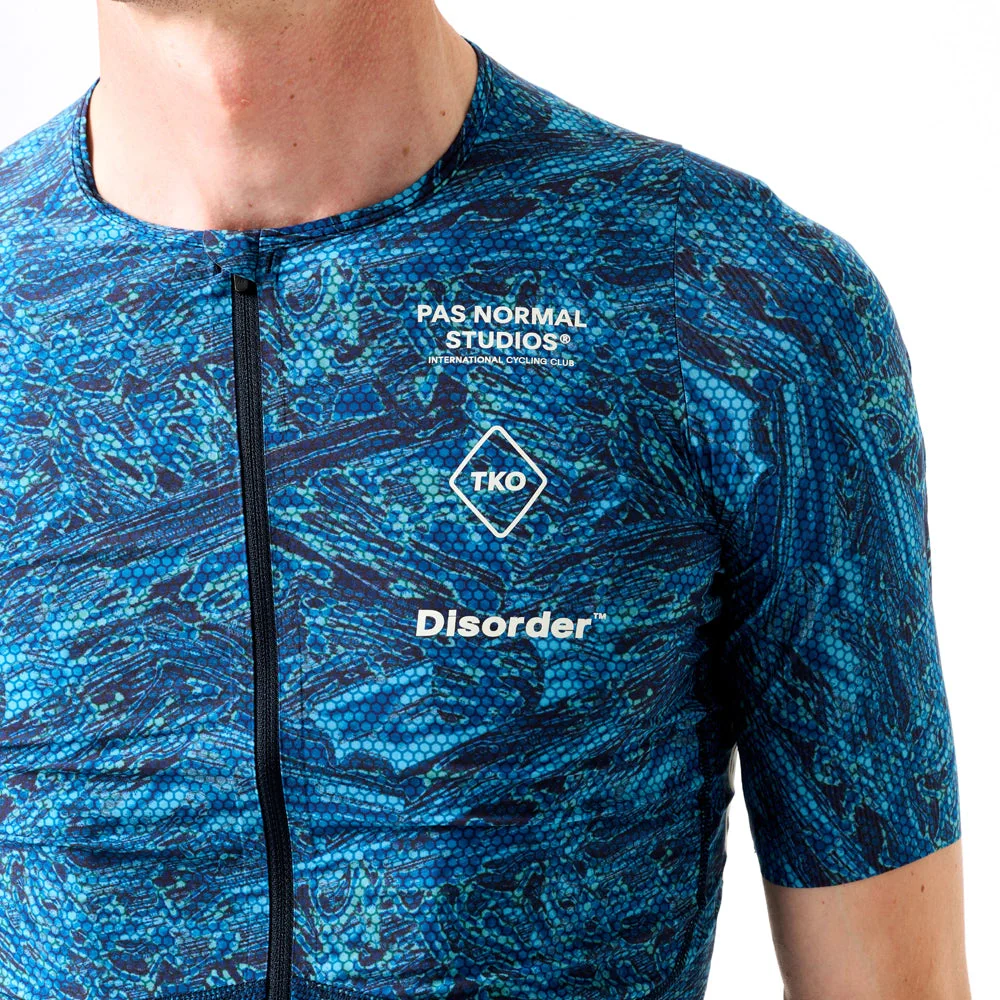 PAS NORMAL STUDIOS TKO Disorder Mechanism Pro Jersey 2023 - Blue Beehive - Image 4