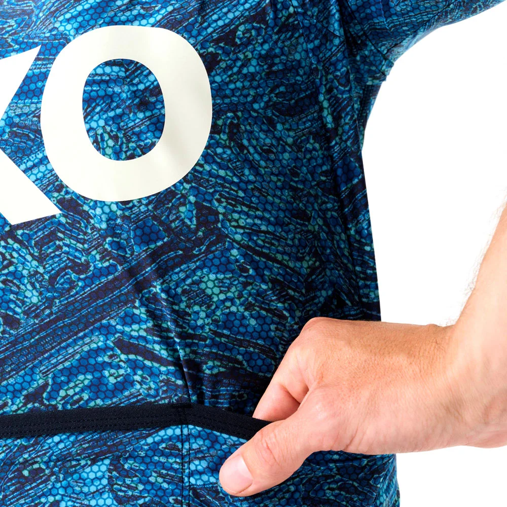 PAS NORMAL STUDIOS TKO Disorder Mechanism Pro Jersey 2023 - Blue Beehive - Image 5