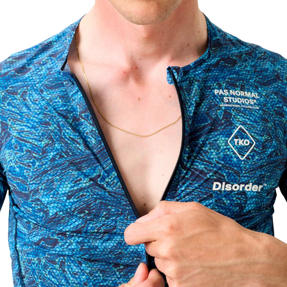 PAS NORMAL STUDIOS TKO Disorder Mechanism Pro Jersey 2023 - Blue Beehive - Image 6