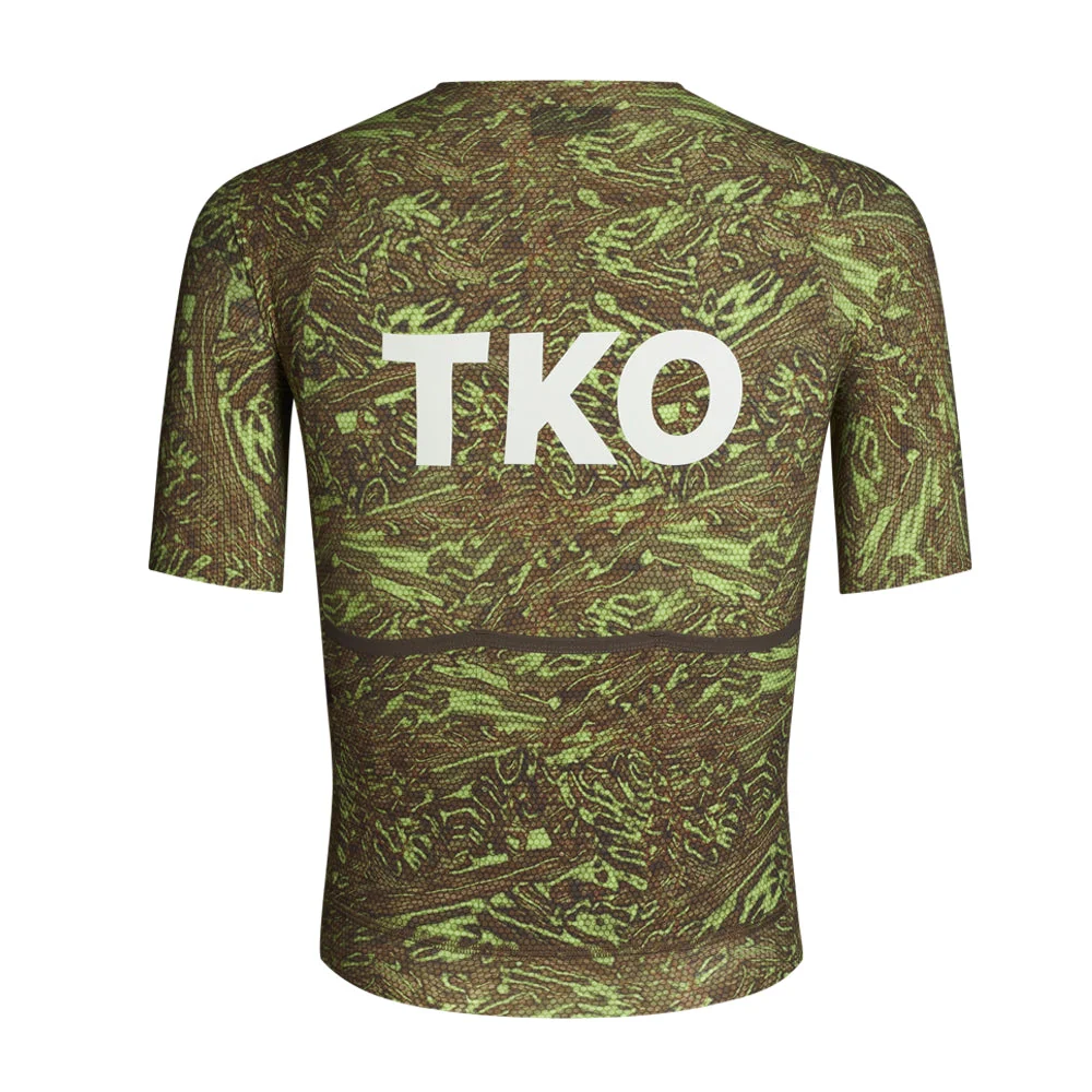 PAS NORMAL STUDIOS TKO Disorder Mechanism Pro Jersey SS23 - Green Beehive - Image 2