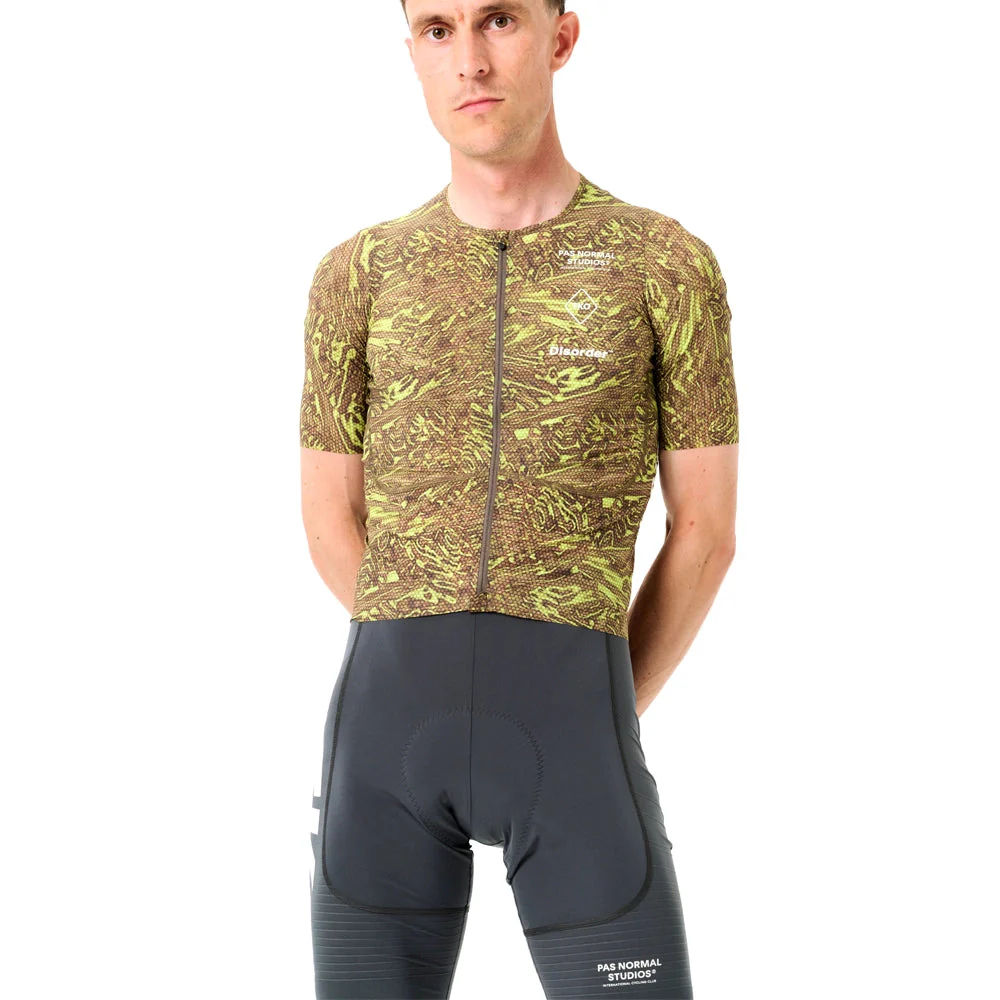 PAS NORMAL STUDIOS TKO Disorder Mechanism Pro Jersey SS23 - Green Beehive - Image 4