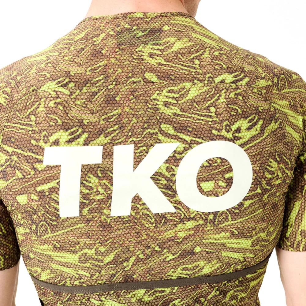PAS NORMAL STUDIOS TKO Disorder Mechanism Pro Jersey SS23 - Green Beehive - Image 5
