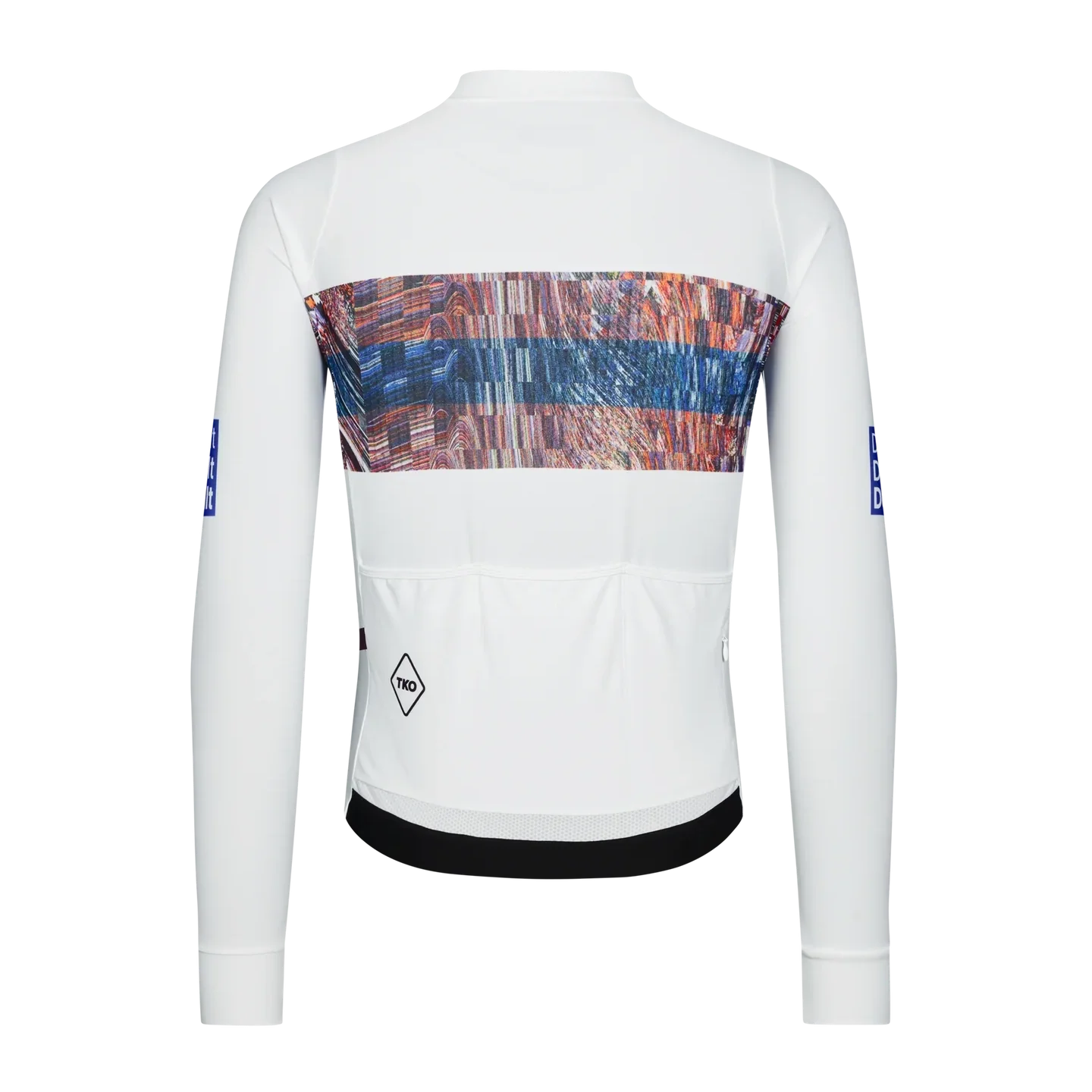 PAS NORMAL STUDIOS TKO Long Sleeve Cycling Jersey SS25 - White - Image 2