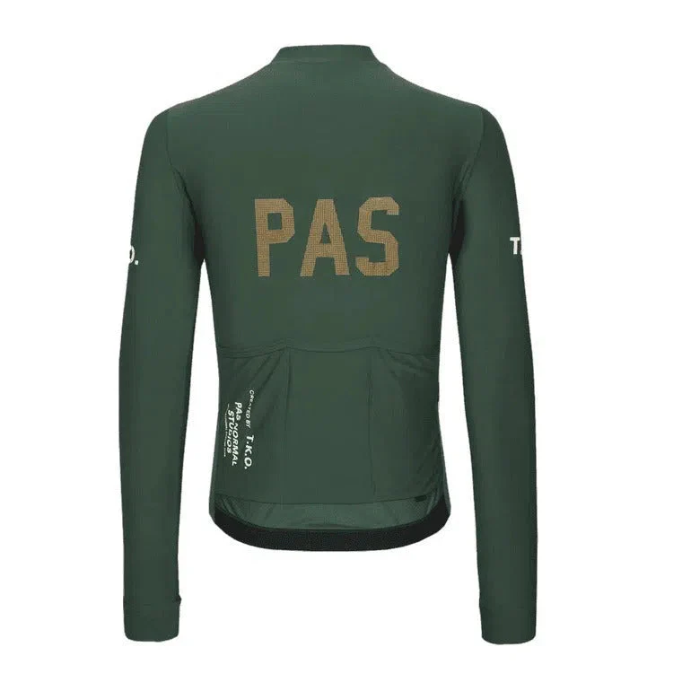 PAS NORMAL STUDIOS TKO Long Sleeve Jersey - Deep Green - Image 2