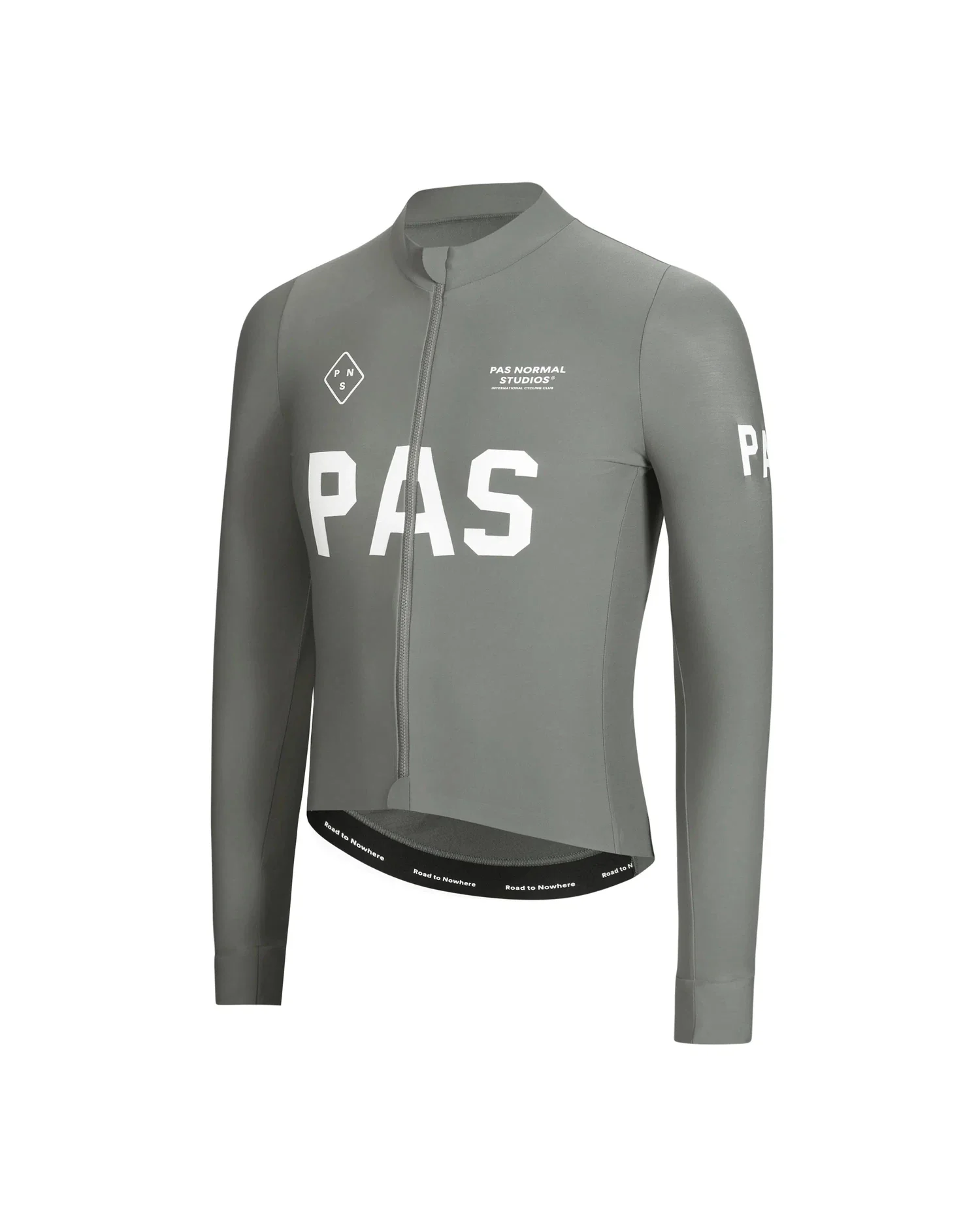 PAS NORMAL STUDIOS PAS Long Sleeve Jersey AW22 - Dark Grey - Image 3