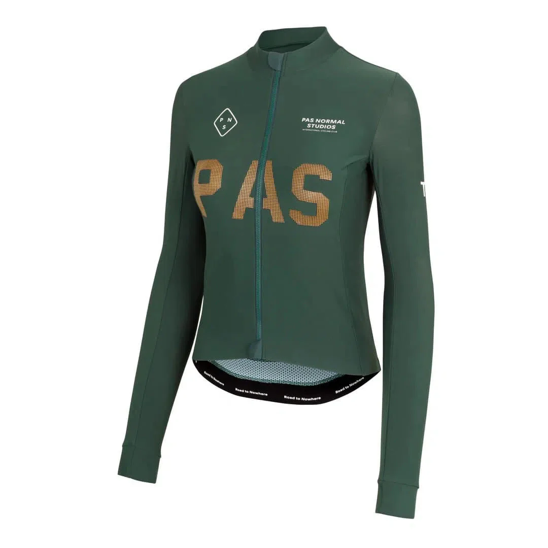 PAS NORMAL STUDIOS TKO Long Sleeve Women Jersey - Deep Green - Image 3