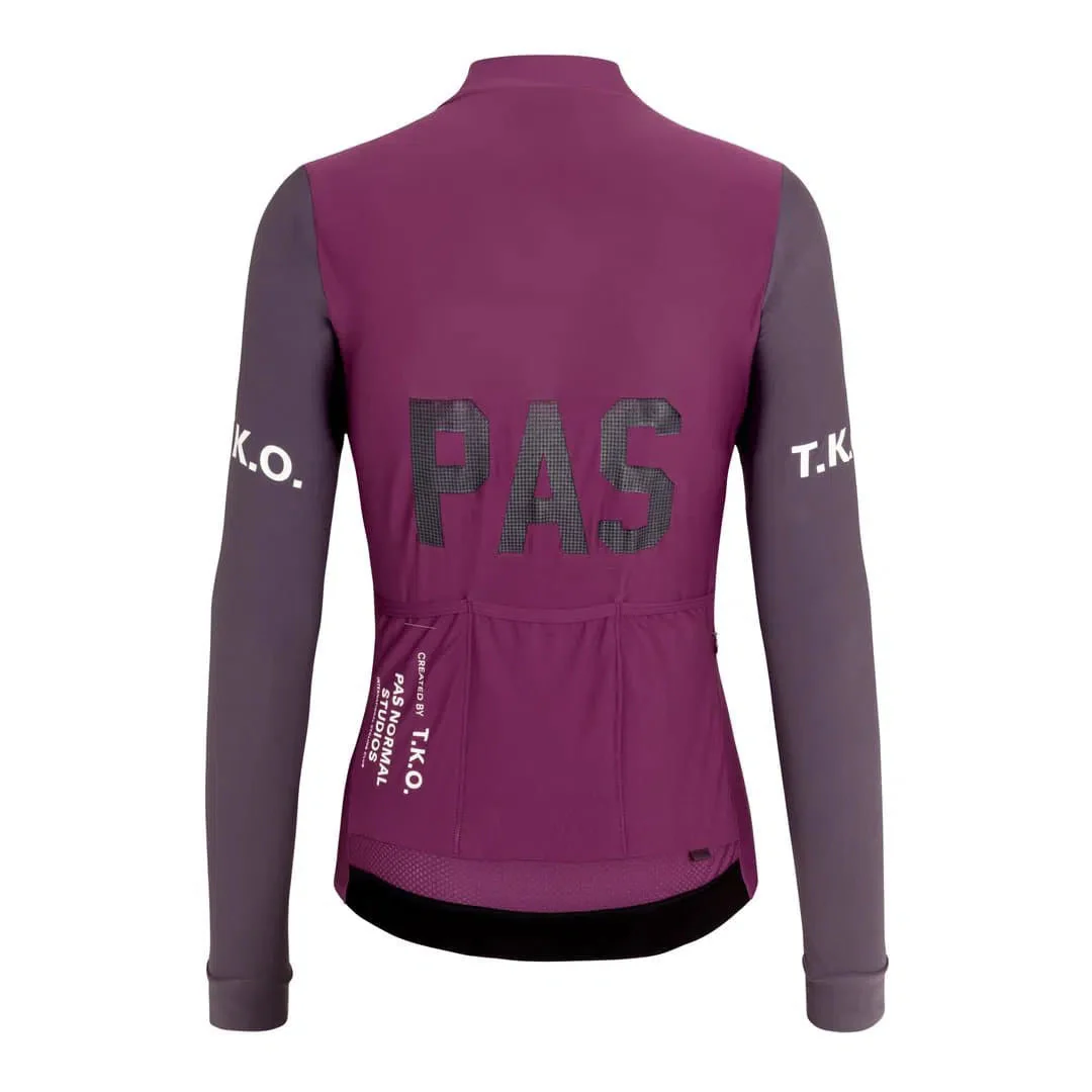 PAS NORMAL STUDIOS TKO Long Sleeve Women Jersey - Magenta - Image 2