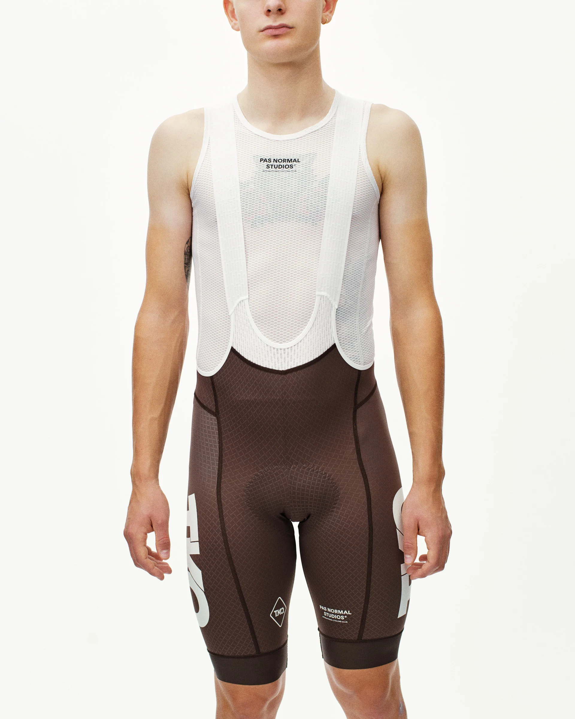 PAS NORMAL STUDIOS TKO Mechanism Bib Shorts - Dark Purple - Image 7