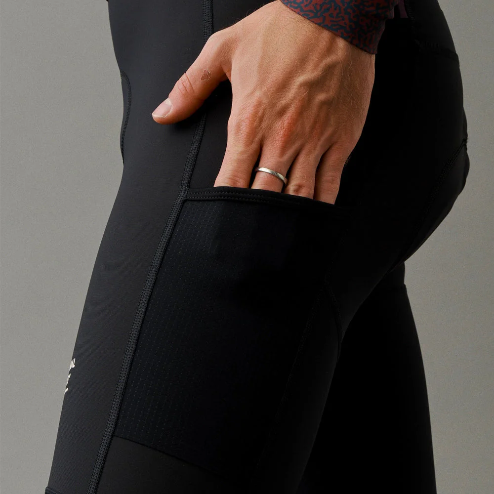 PAS NORMAL STUDIOS TKO Mechanism Deep Winter Long Bibs - Black Transmission - Image 6
