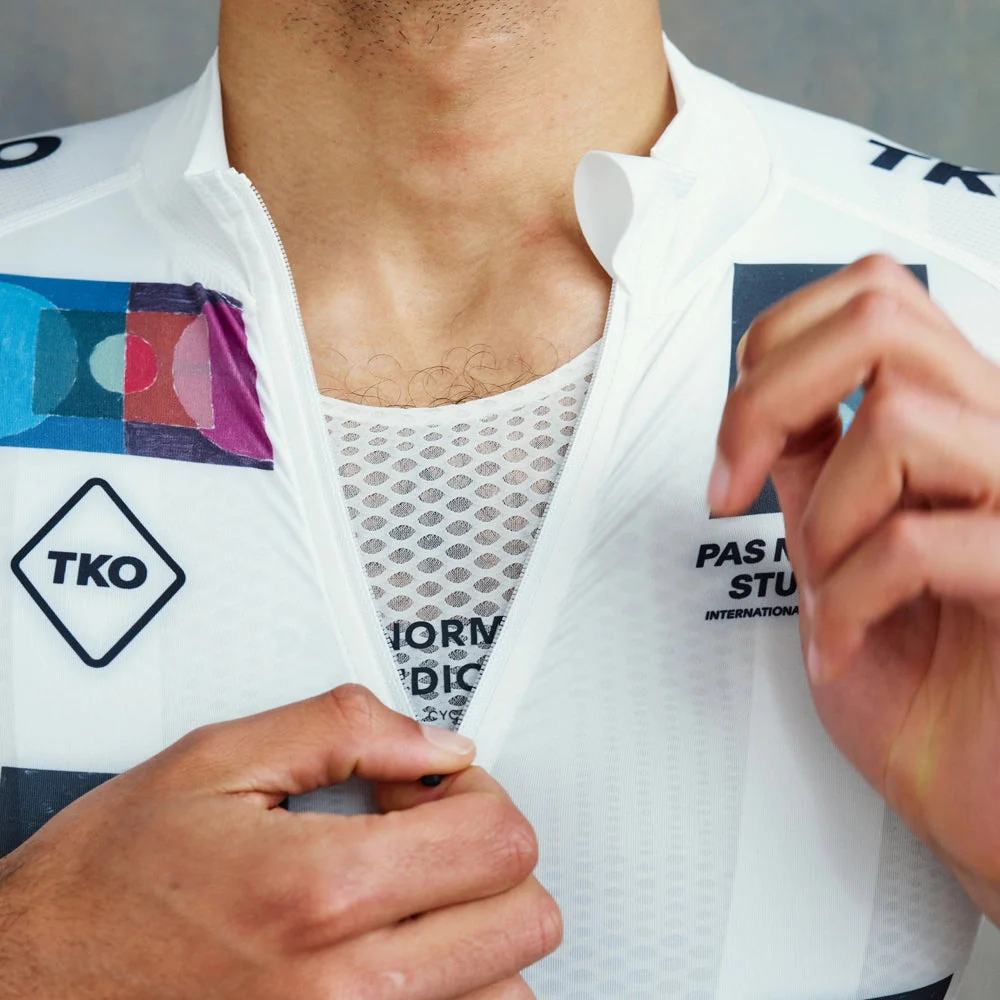 PAS NORMAL STUDIOS TKO Mechanism Jersey SS24 - White - Image 5