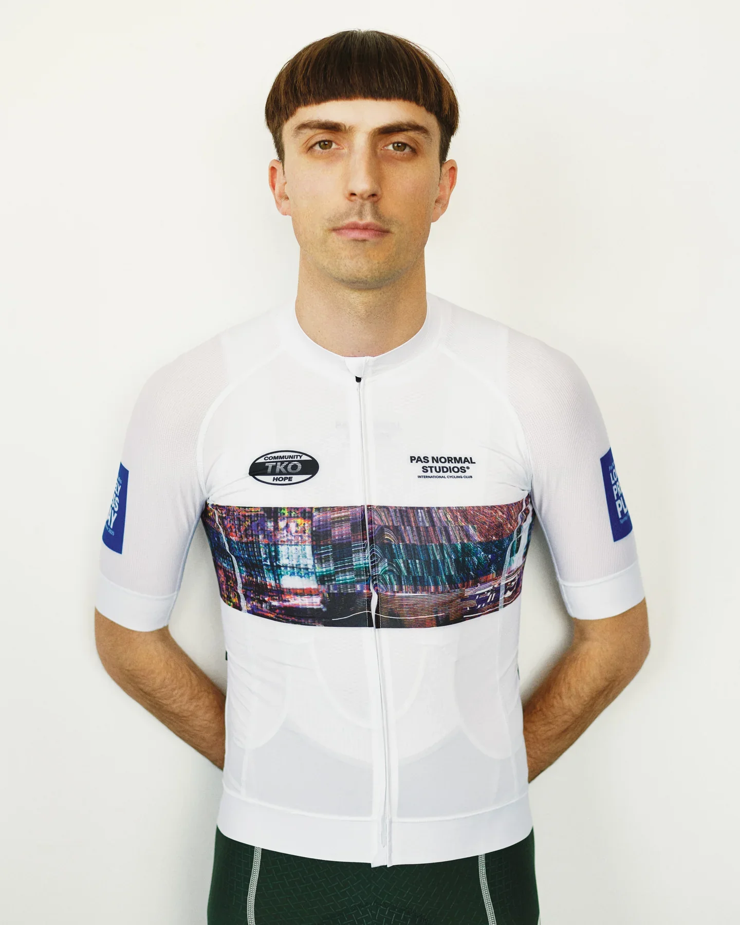 PAS NORMAL STUDIOS TKO Mechanism Jersey SS25 - Human Error White - Image 3