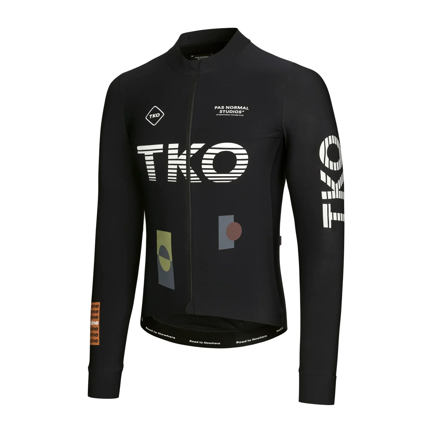 PAS NORMAL STUDIOS TKO Mechanism Long Sleeve Jersey AW24 - Black - Image 2