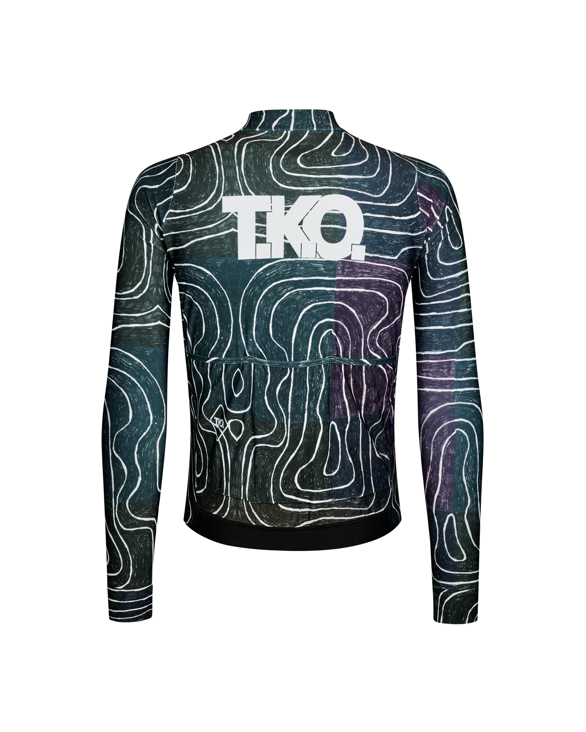 PAS NORMAL STUDIOS TKO Mechanism Long Sleeve Jersey  - TKO Black Multi - Image 2