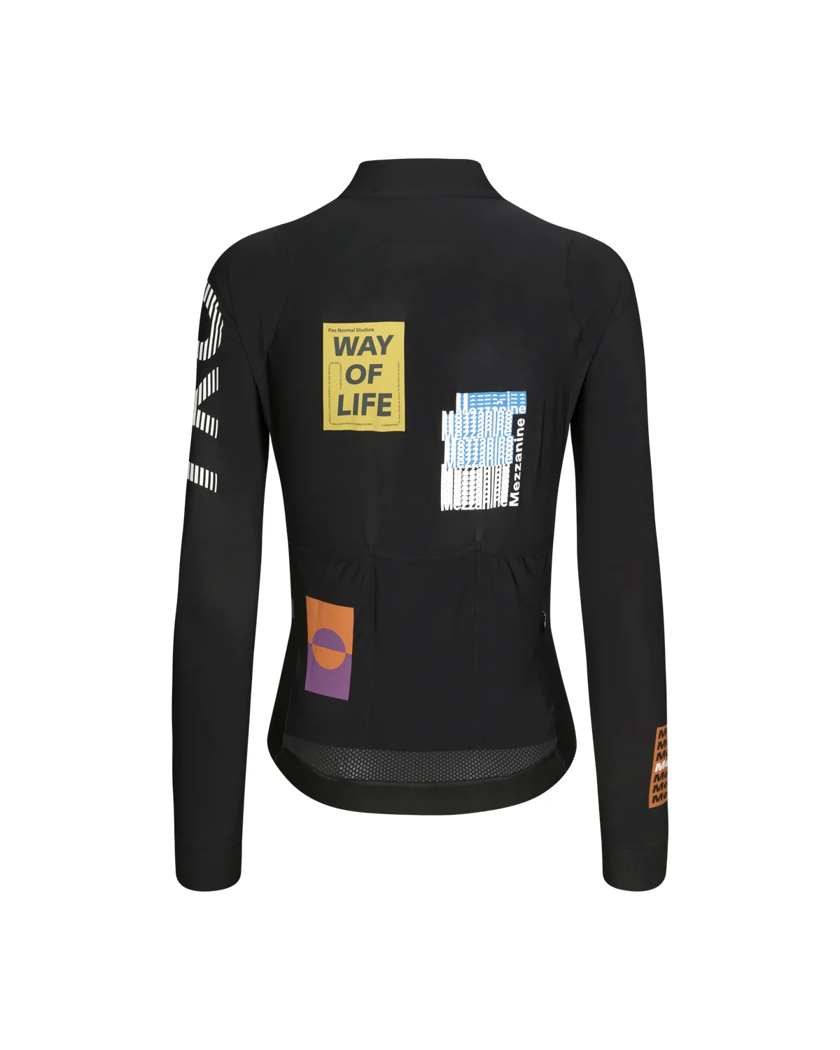 PAS NORMAL STUDIOS TKO Mechanism Long Sleeve Women Jersey AW24 - Black - Image 3