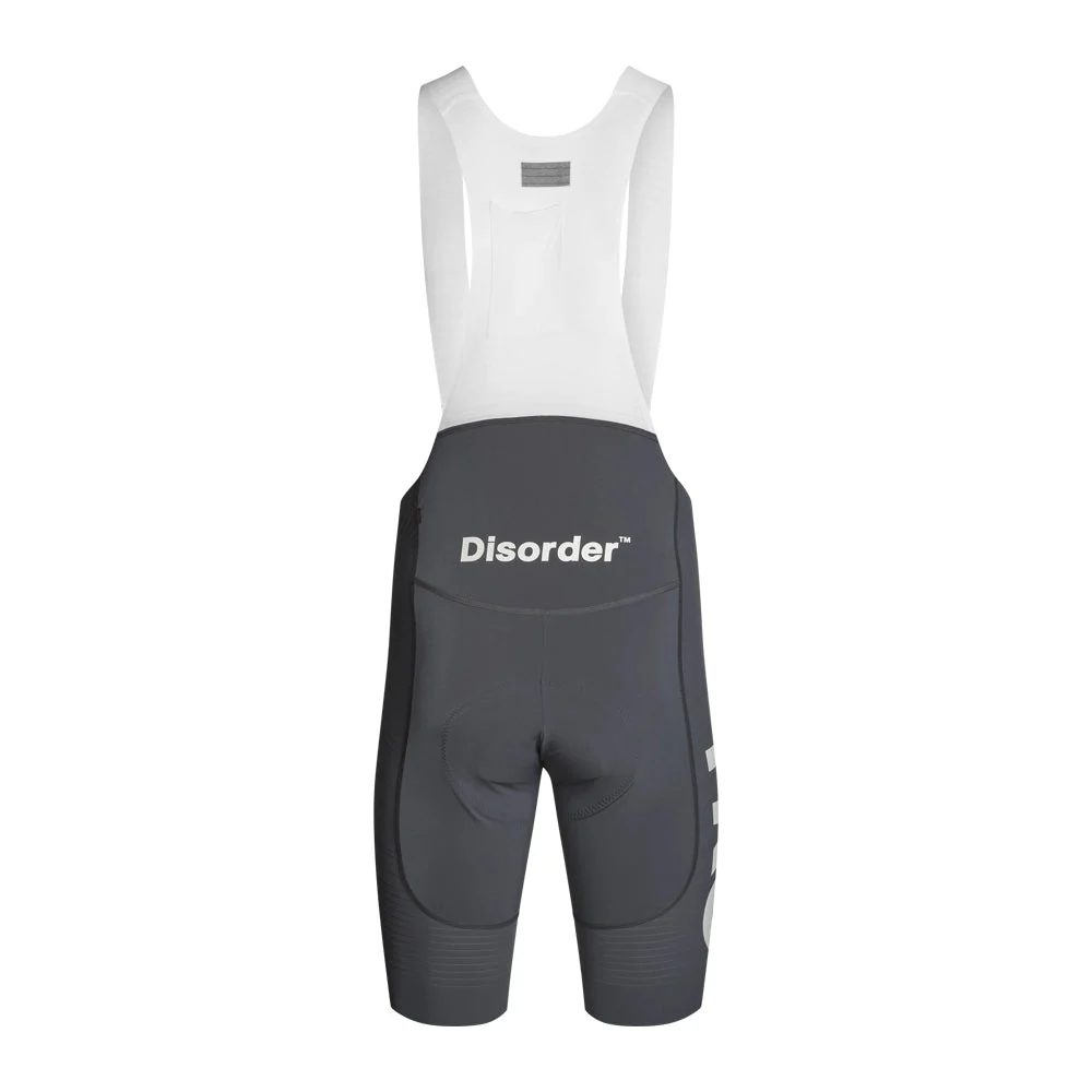 PAS NORMAL STUDIOS TKO Disorder Mechanism Pro Bibshorts 2023 - Dark Grey - Image 2