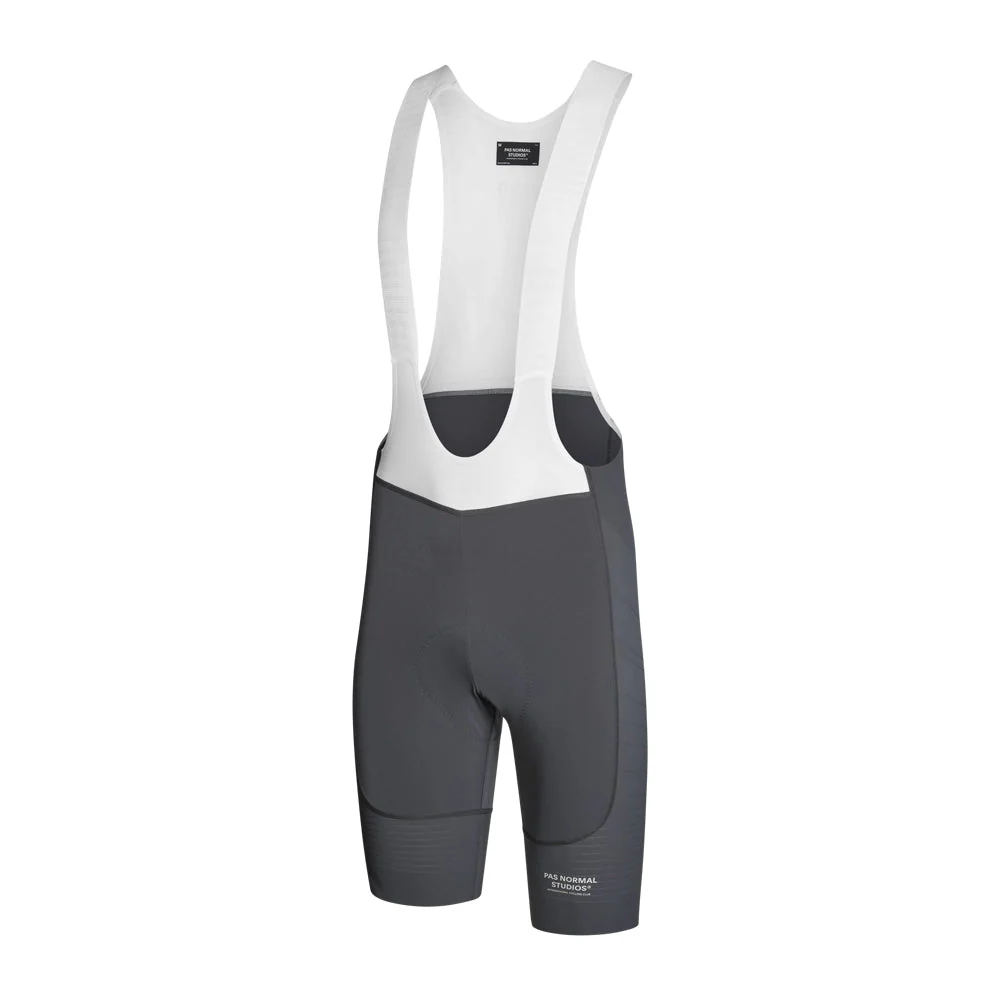 PAS NORMAL STUDIOS TKO Disorder Mechanism Pro Bibshorts 2023 - Dark Grey - Image 3