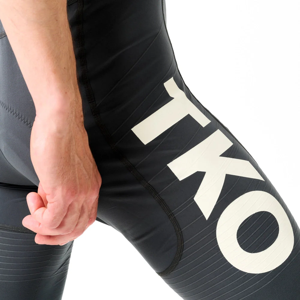 PAS NORMAL STUDIOS TKO Disorder Mechanism Pro Bibshorts 2023 - Dark Grey - Image 4