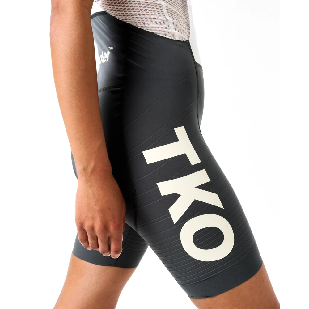 PAS NORMAL STUDIOS TKO Disorder Mechanism Pro Women Bibshorts 2023 - Dark Grey - Image 4