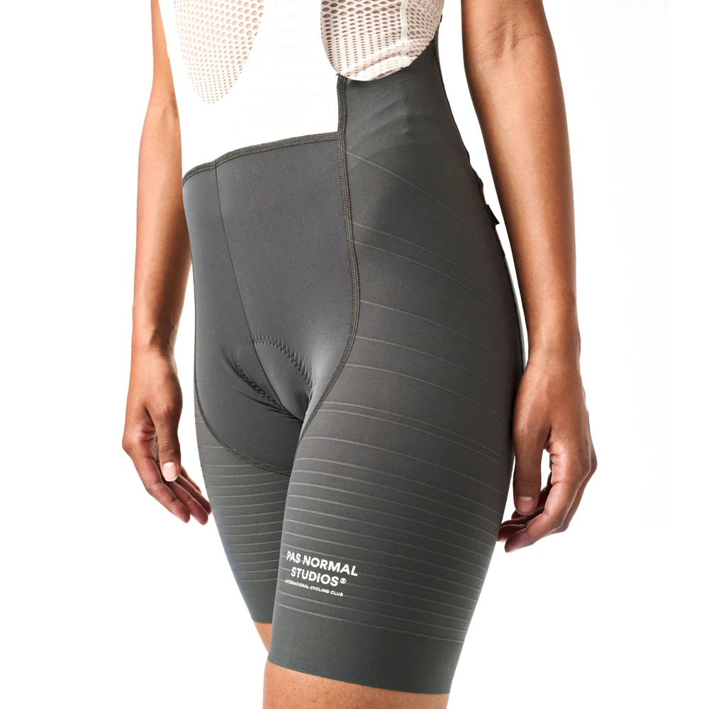 PAS NORMAL STUDIOS TKO Disorder Mechanism Pro Women Bibshorts 2023 - Dark Grey - Image 5