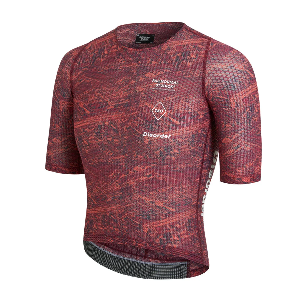 PAS NORMAL STUDIOS TKO Disorder Mechanism Pro Zipless Jersey 2023 - Red Beehive - Image 3