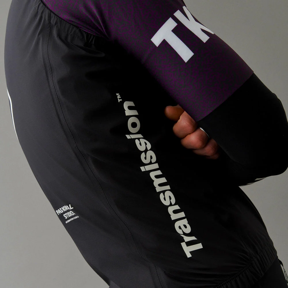 PAS NORMAL STUDIOS TKO Mechanism Rain Gilet AW23 - Black Transmission - Image 6
