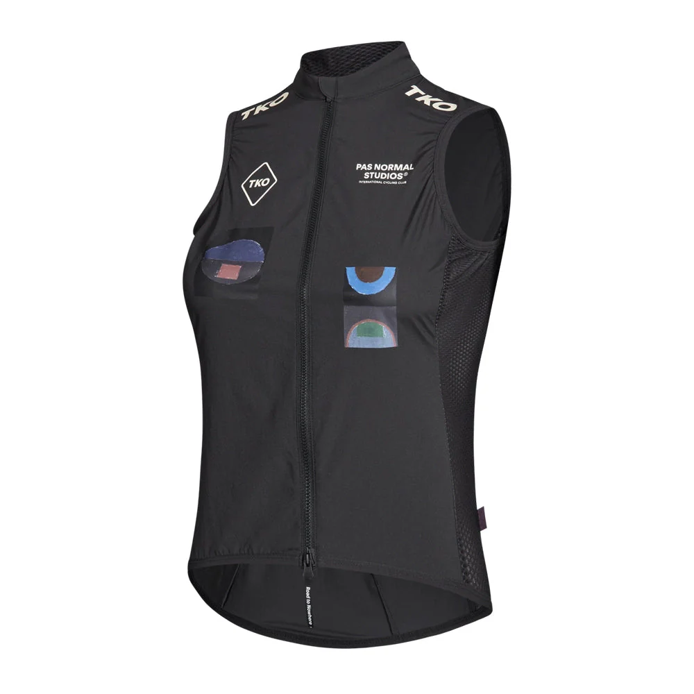 PAS NORMAL STUDIOS TKO Mechanism Stow Away Women Gilet SS24 - Charcoal - Image 3