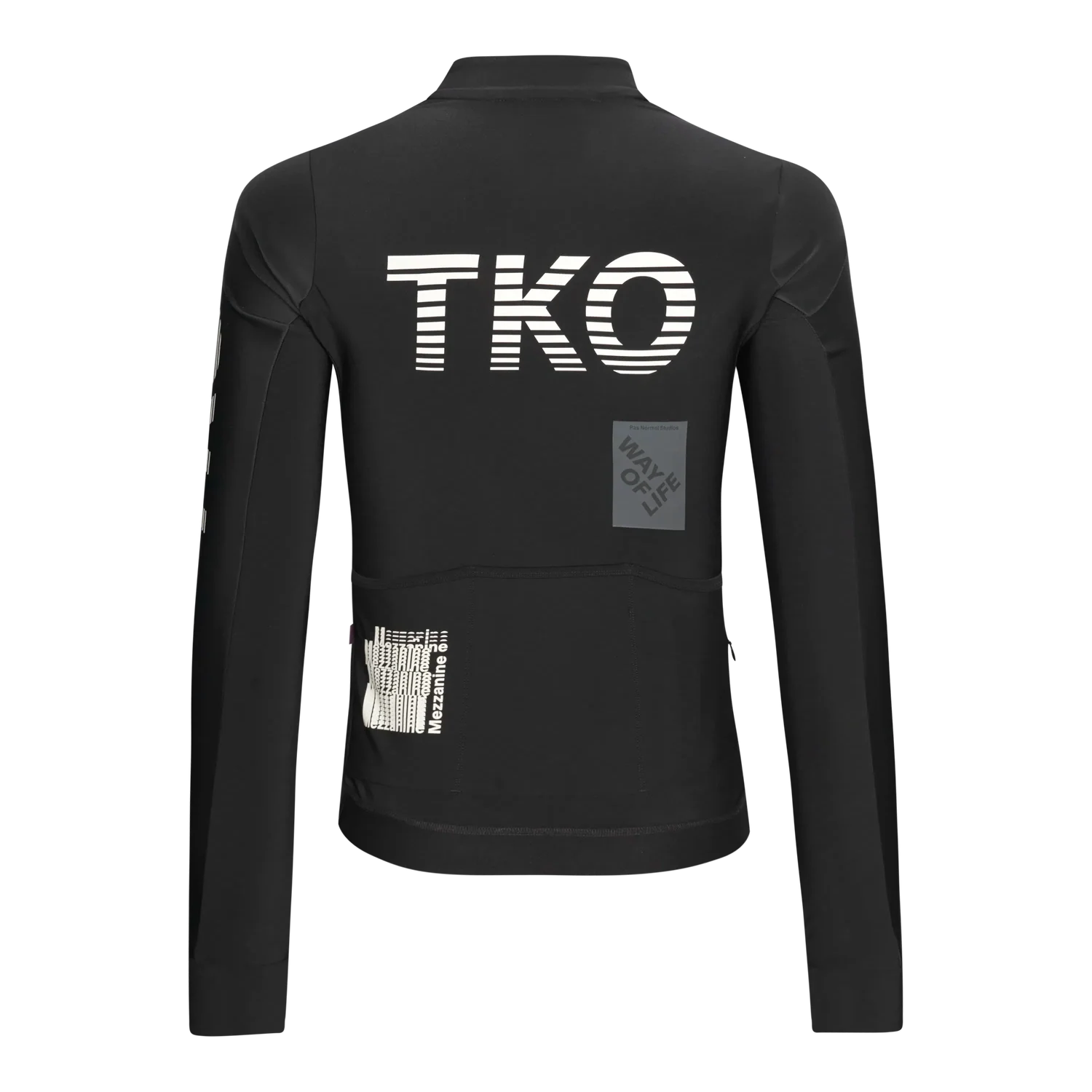 PAS NORMAL STUDIOS TKO Mechanism Thermal Long Sleeve Jersey AW24 - Black - Image 3