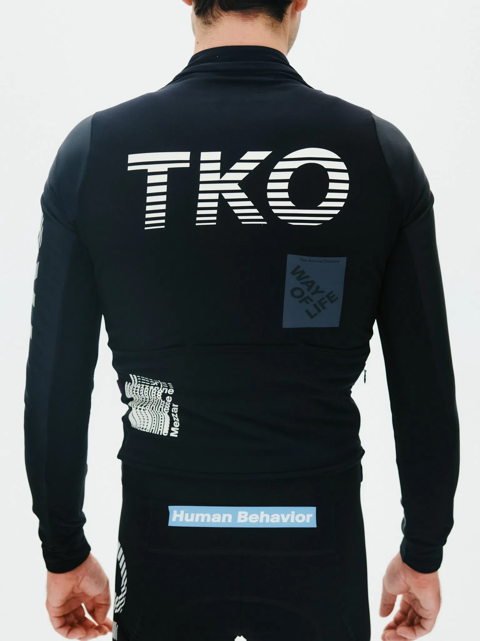 PAS NORMAL STUDIOS TKO Mechanism Thermal Long Sleeve Jersey AW24 - Black - Image 8