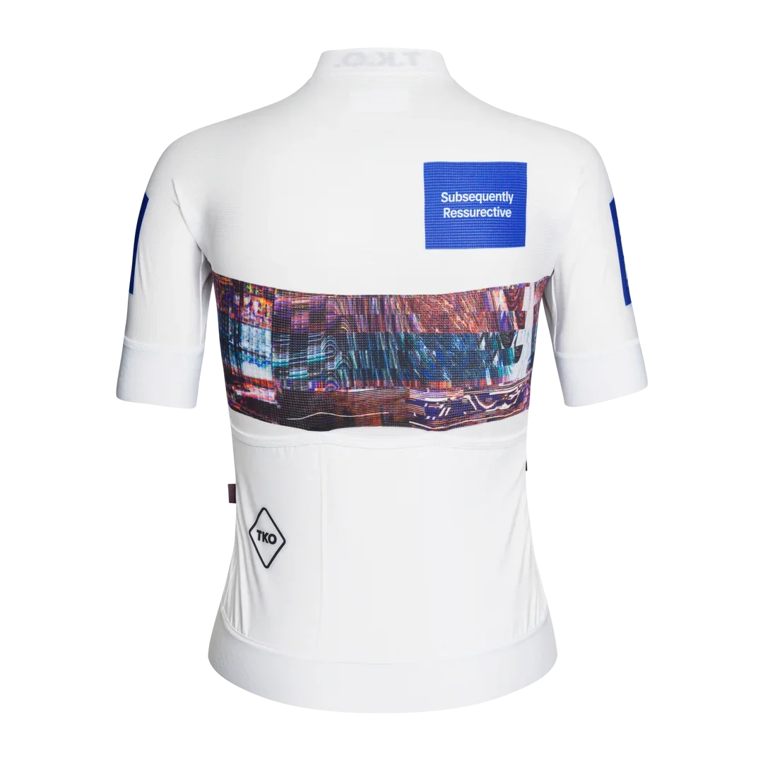 PAS NORMAL STUDIOS TKO Mechanism  Women Jersey SS25 - Human Error White - Image 2