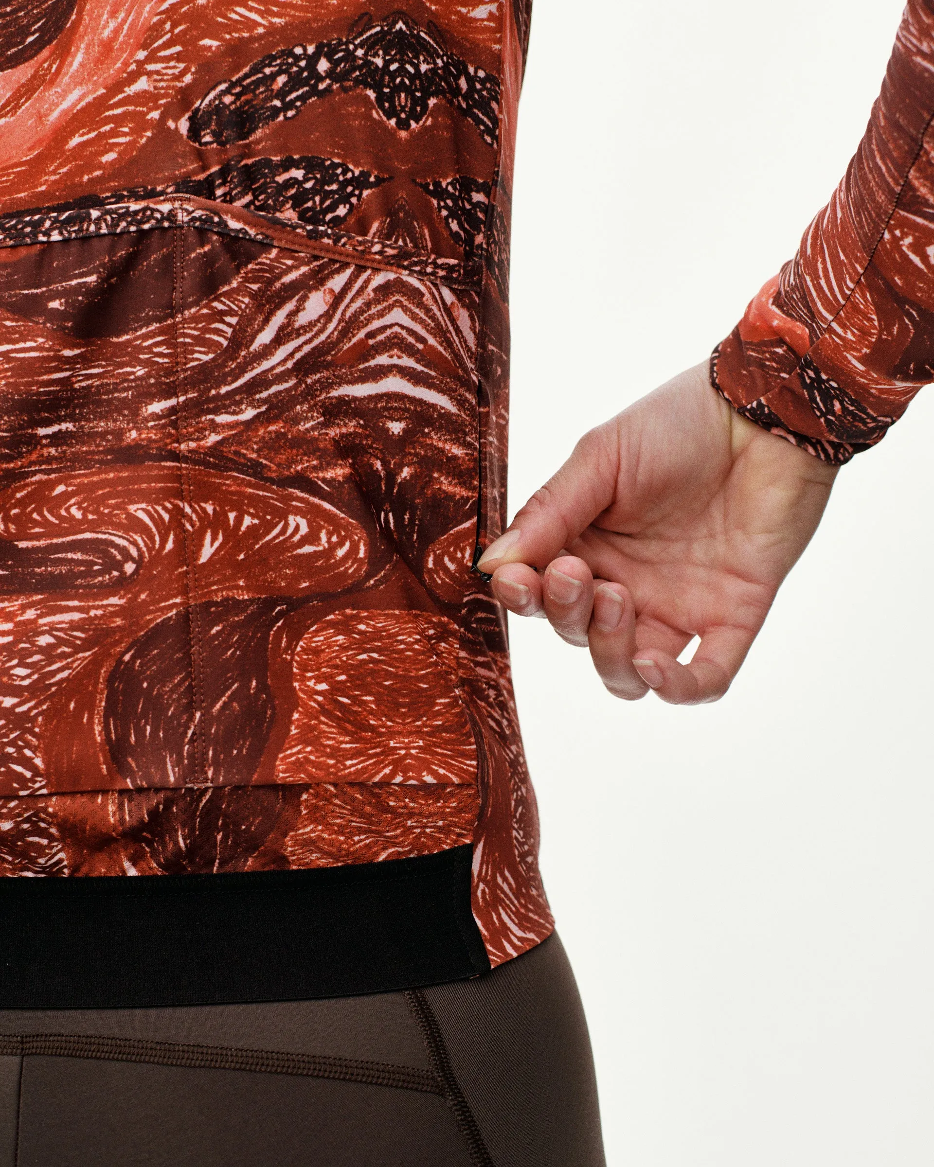 PAS NORMAL STUDIOS TKO Mechanism Women Long Sleeve Jersey - TKO Red - Image 9