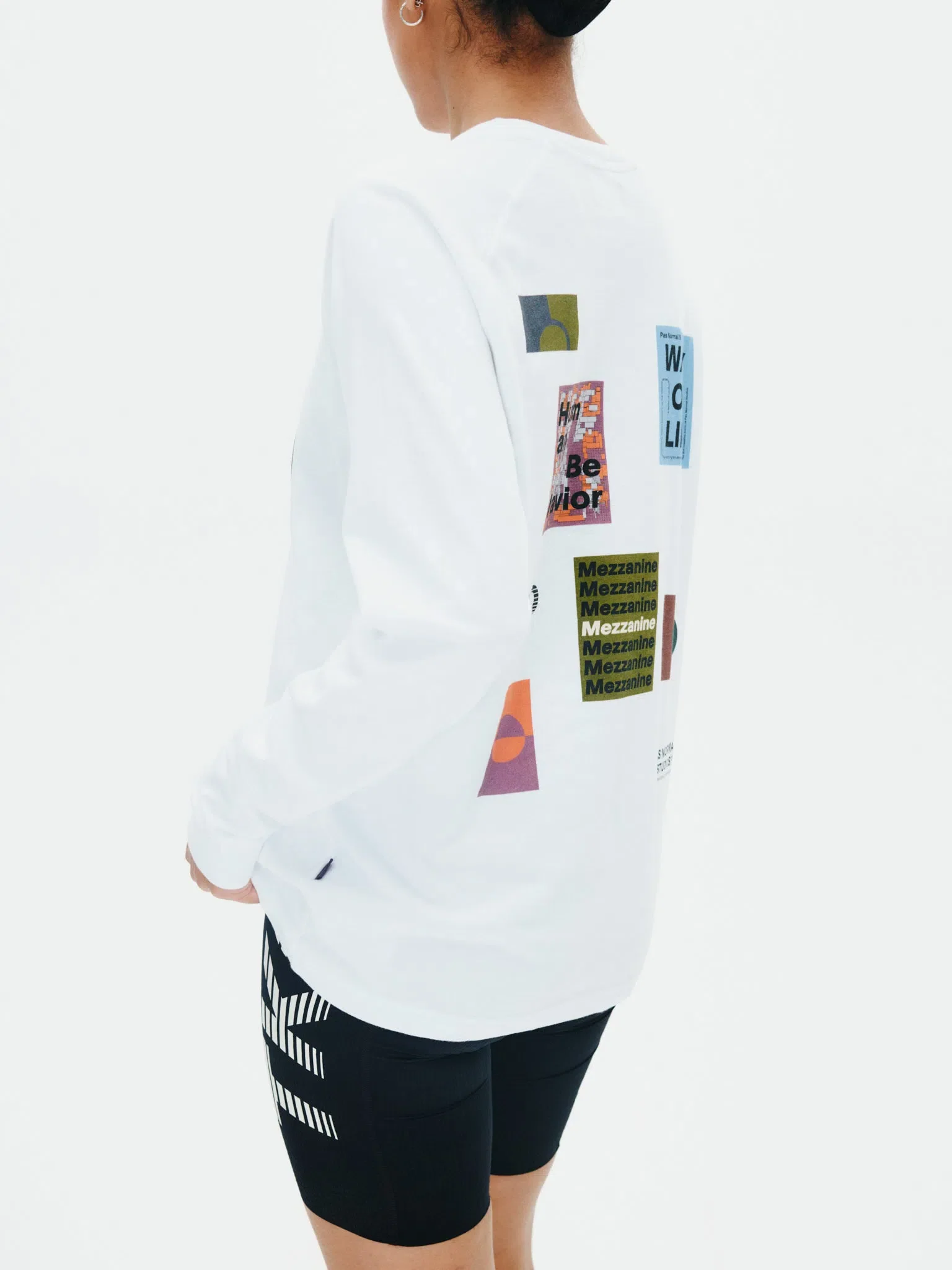 PAS NORMAL STUDIOS TKO Off Race Long Sleeve Tshirt AW24 - White - Image 4